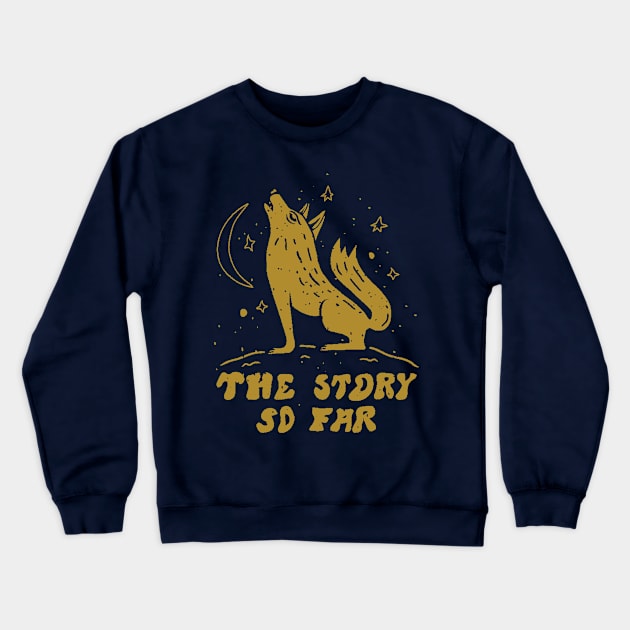 fox story Crewneck Sweatshirt by Hsamal Gibran